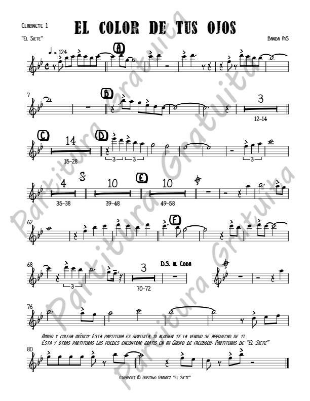 La imagen puede contener una previsualizacion de una partitura